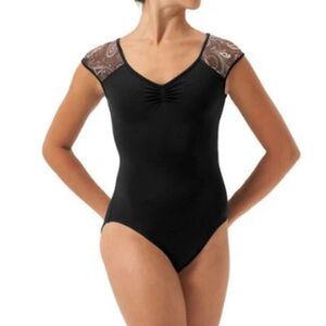 BNWT Mirella La Bohème Cap Sleeve Bodysuit